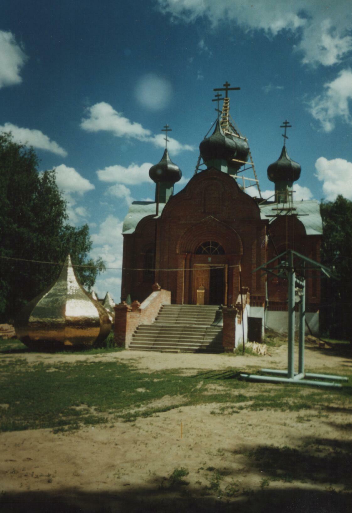 Строительство храмов, колокольни, архиерейского дома | Ачаирский женский  монастырь Честного Креста Господня